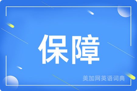 保障