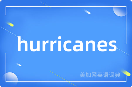 hurricanes