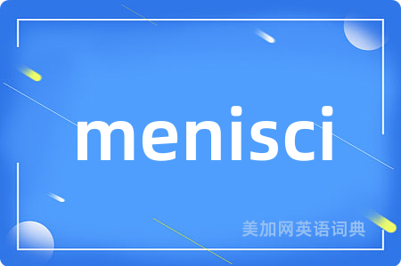 menisci